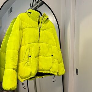 Steve Madden Neon Yellow Jacket